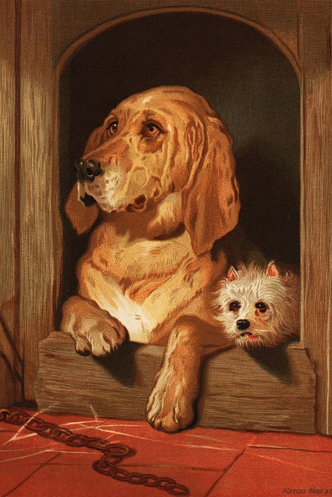 Dignity and Impudence art print by Sir Edwin Landseer for $57.95 CAD