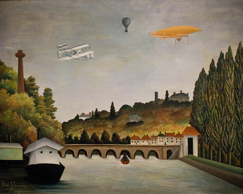 View of Pont de Sevres art print by Henri Rousseau for $57.95 CAD