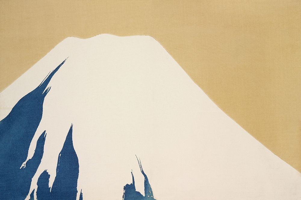 Mount Fuji from Momoyogusa art print by Kamisaka Sekka for $57.95 CAD