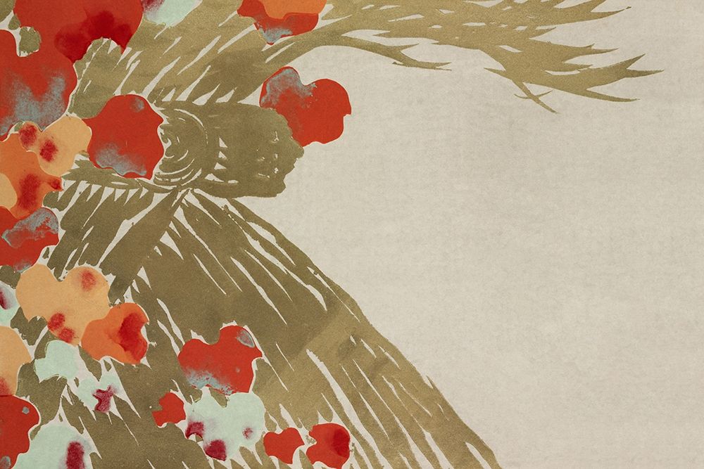 Flowers from Momoyogusa art print by Kamisaka Sekka for $57.95 CAD