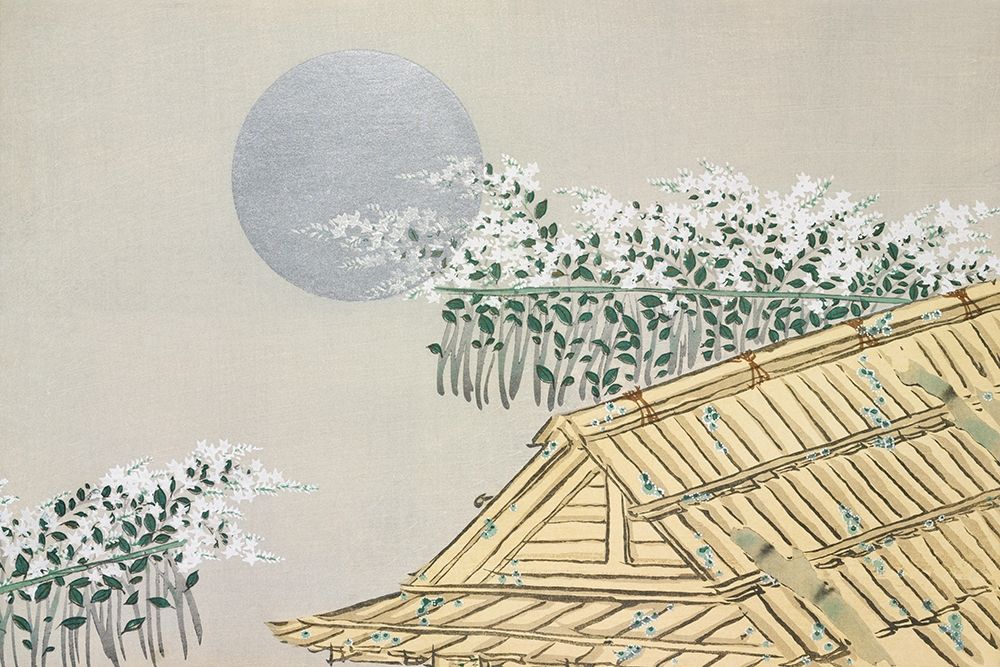 House from Momoyogusa art print by Kamisaka Sekka for $57.95 CAD