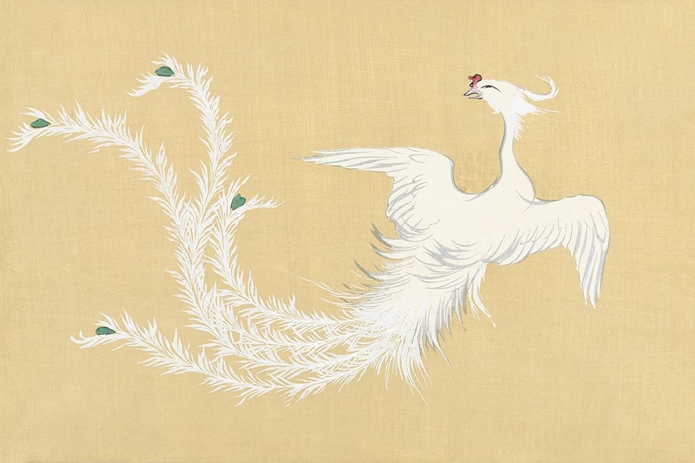 Bird from Momoyogusa art print by Kamisaka Sekka for $57.95 CAD