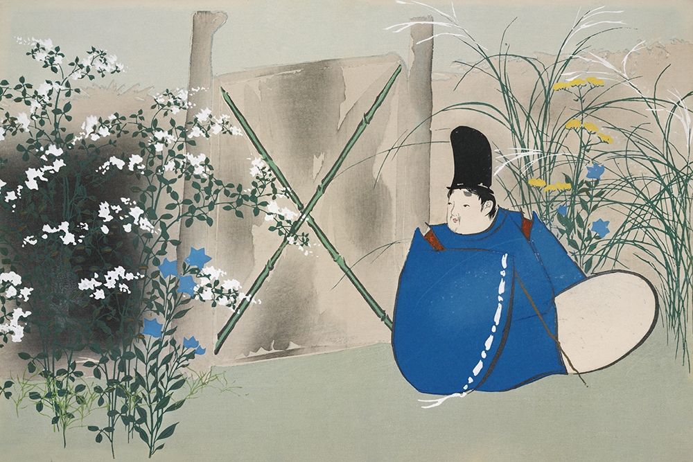 Garden from Momoyogusa art print by Kamisaka Sekka for $57.95 CAD