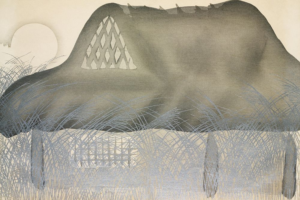 House from Momoyogusa art print by Kamisaka Sekka for $57.95 CAD