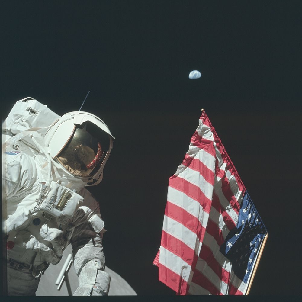 Apollo 17 art print by NASA for $57.95 CAD