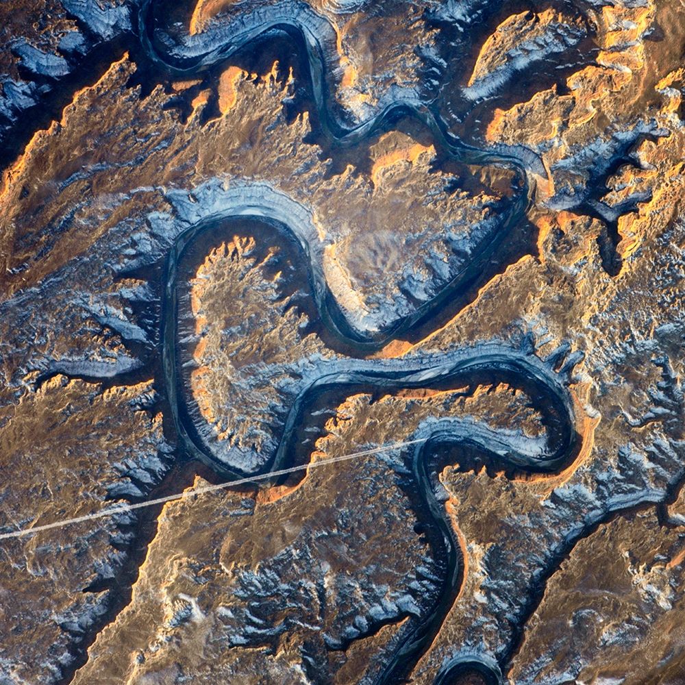 Bowknot Bend Utah art print by NASA for $57.95 CAD