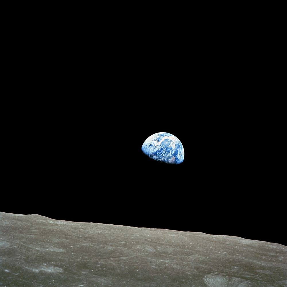 Earthrise art print by NASA for $57.95 CAD