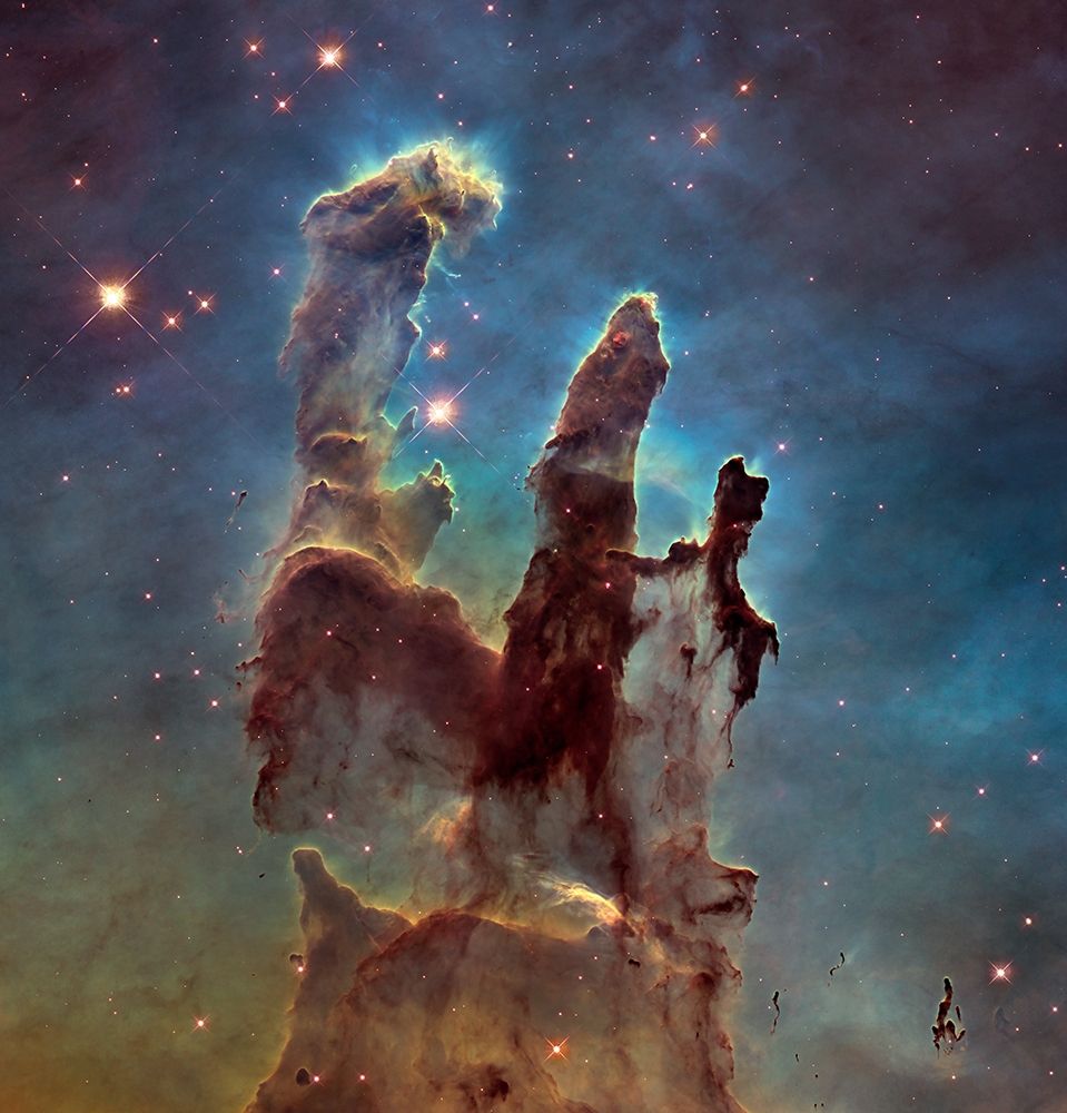 Pillars of Creation art print by NASA for $57.95 CAD