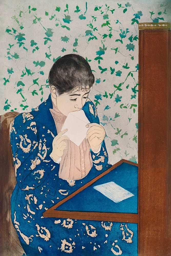 The Letter art print by Mary Cassatt for $57.95 CAD