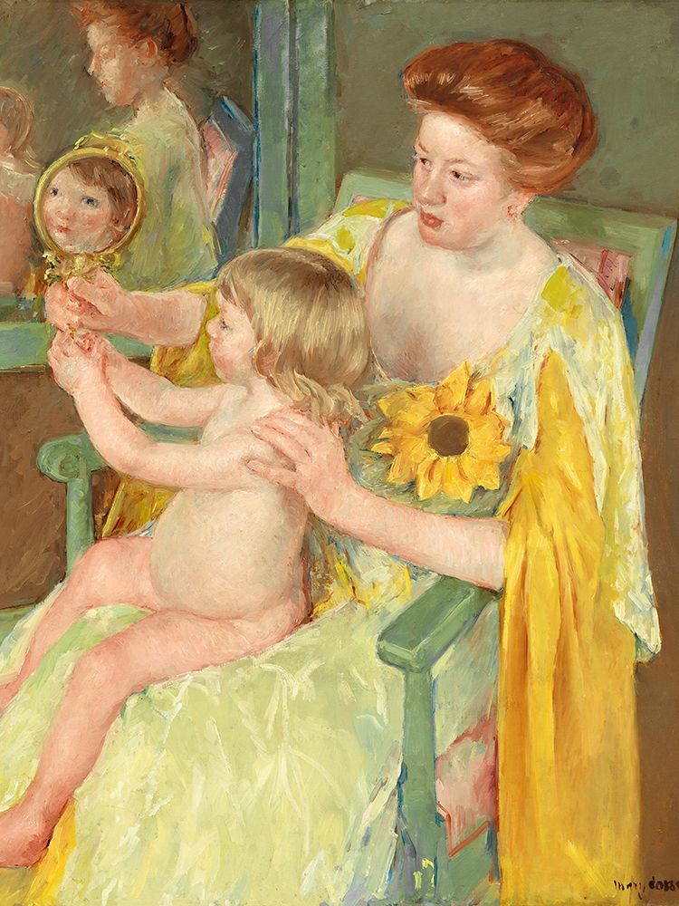Mother and Child art print by Mary Cassatt for $57.95 CAD