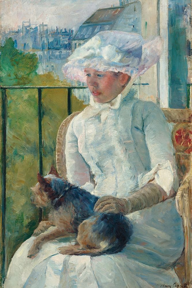 Young Girl at a Window art print by Mary Cassatt for $57.95 CAD