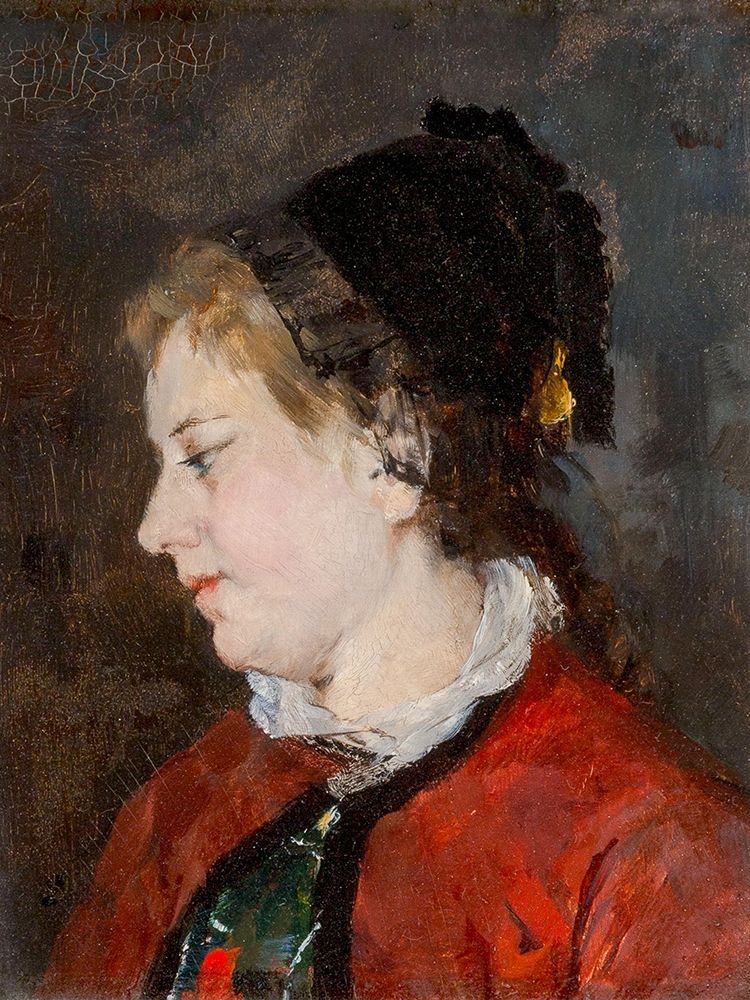 Portrait of Madame Sisley art print by Mary Cassatt for $57.95 CAD