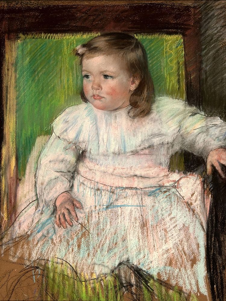 Pink Sash art print by Mary Cassatt for $57.95 CAD