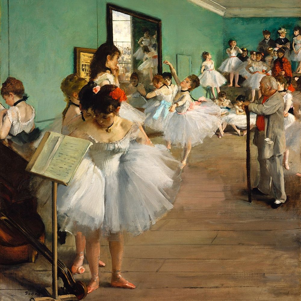 The Dance Class by Edgar Degas
