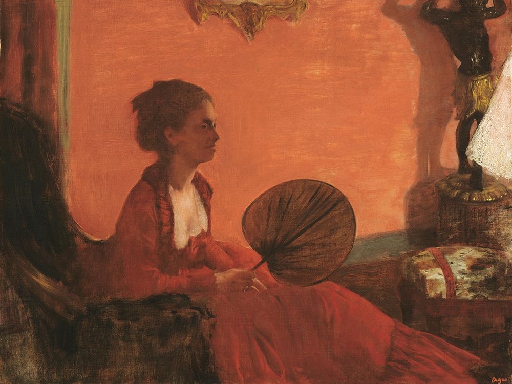 Madam Camus art print by Edgar Degas for $57.95 CAD