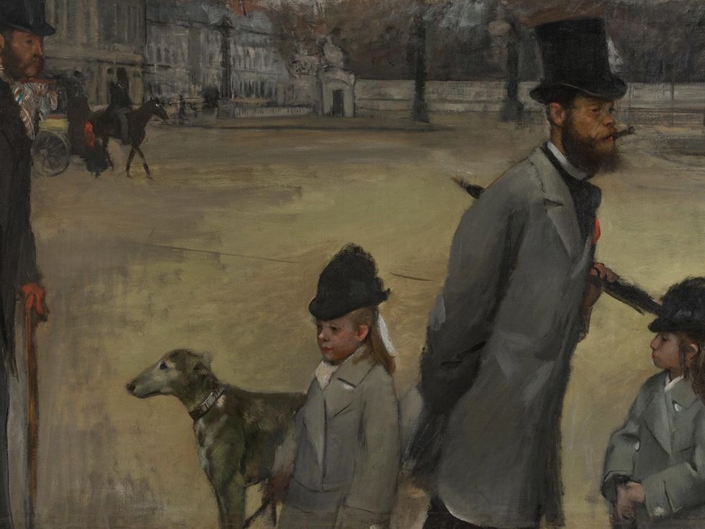 Place de la Concorde art print by Edgar Degas for $57.95 CAD