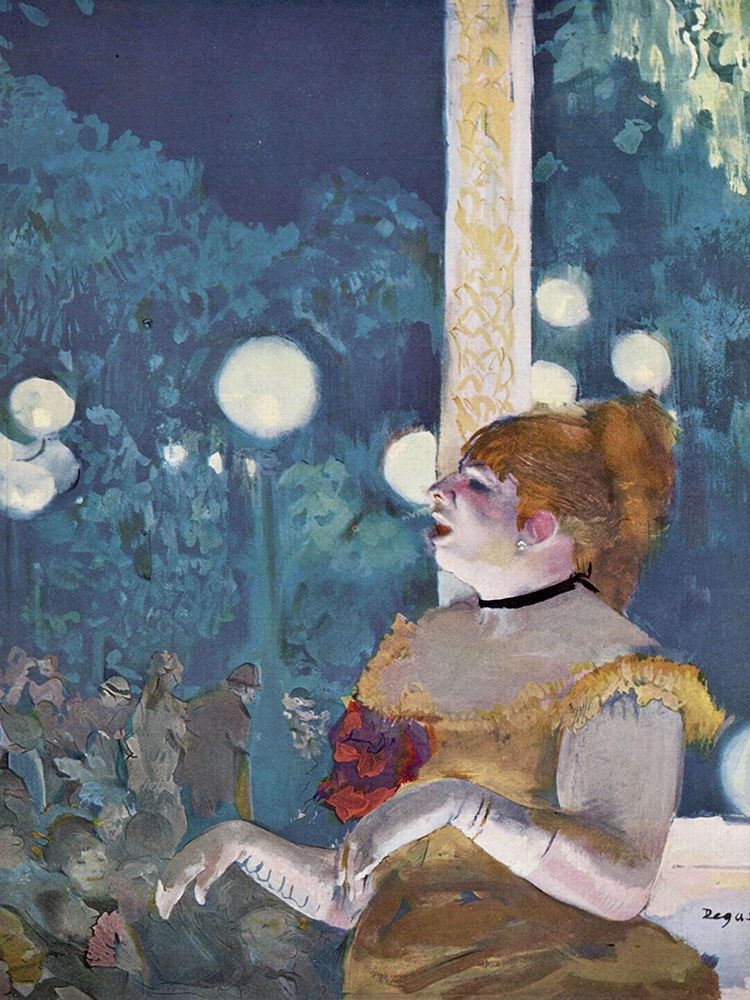 The Song of the Dog art print by Edgar Degas for $57.95 CAD