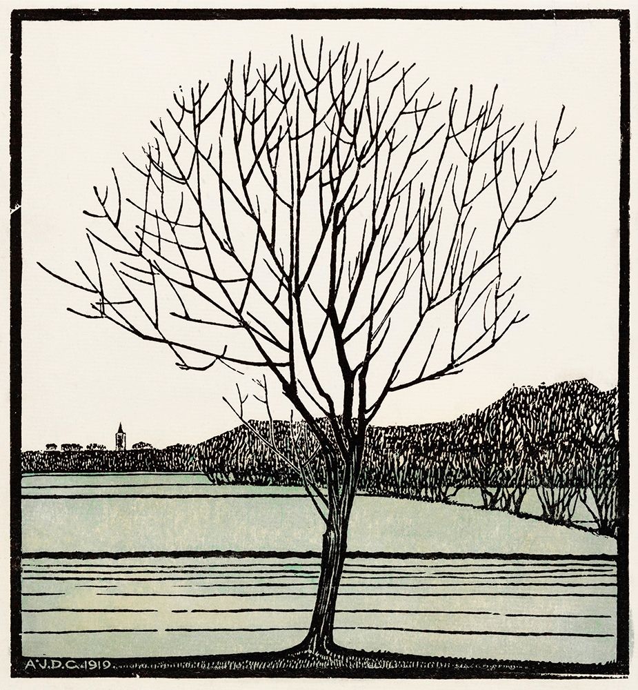 Bald tree art print by Julie De Graag for $57.95 CAD