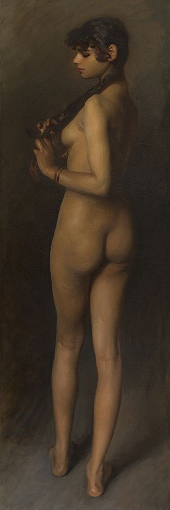 Life Study (Study of an Egyptian Girl) art print by John Singer Sargent for $57.95 CAD