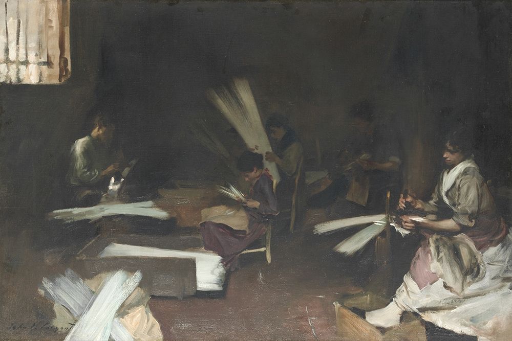 Venetian Glass Workers art print by John Singer Sargent for $57.95 CAD