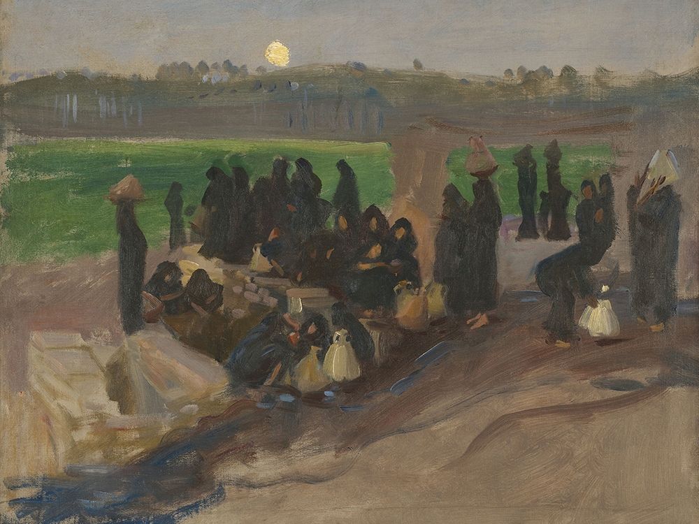Water Carriers on the Nile art print by John Singer Sargent for $57.95 CAD