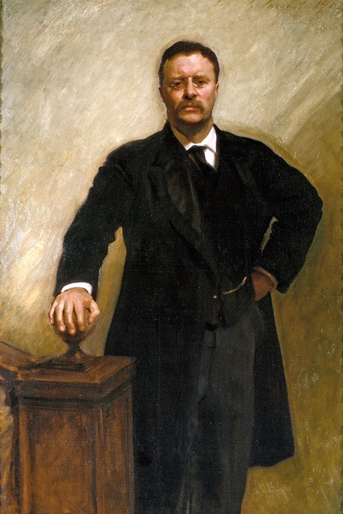 Theodore Roosevelt art print by John Singer Sargent for $57.95 CAD