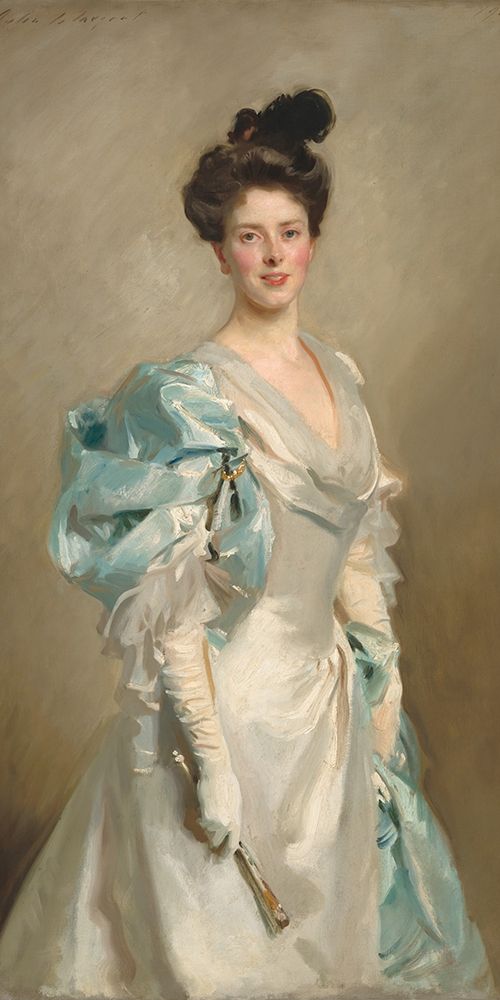 Mary Crowninshield Endicott Chamberlain (Mrs. Joseph Chamberlain) art print by John Singer Sargent for $57.95 CAD