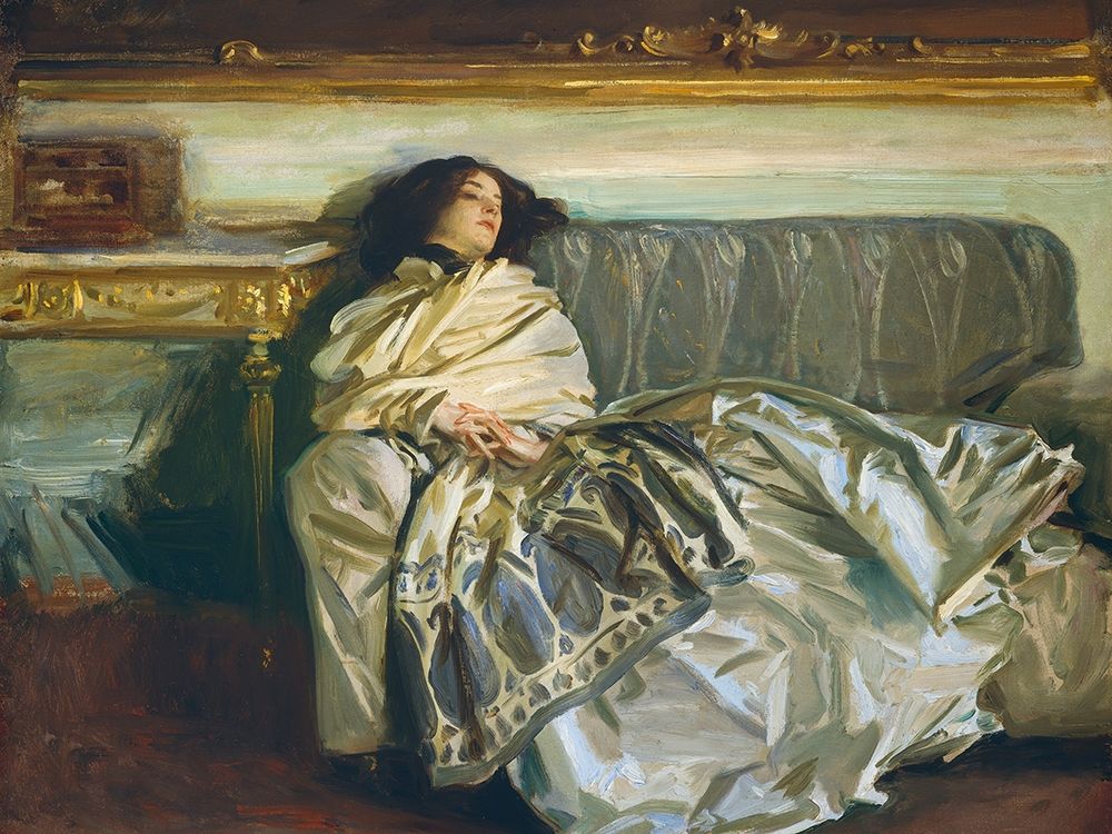Nonchaloir (Repose) art print by John Singer Sargent for $57.95 CAD