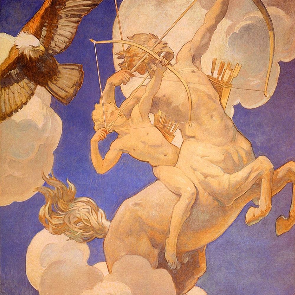 Chiron and Achilles 1921 art print by John Singer Sargent for $57.95 CAD