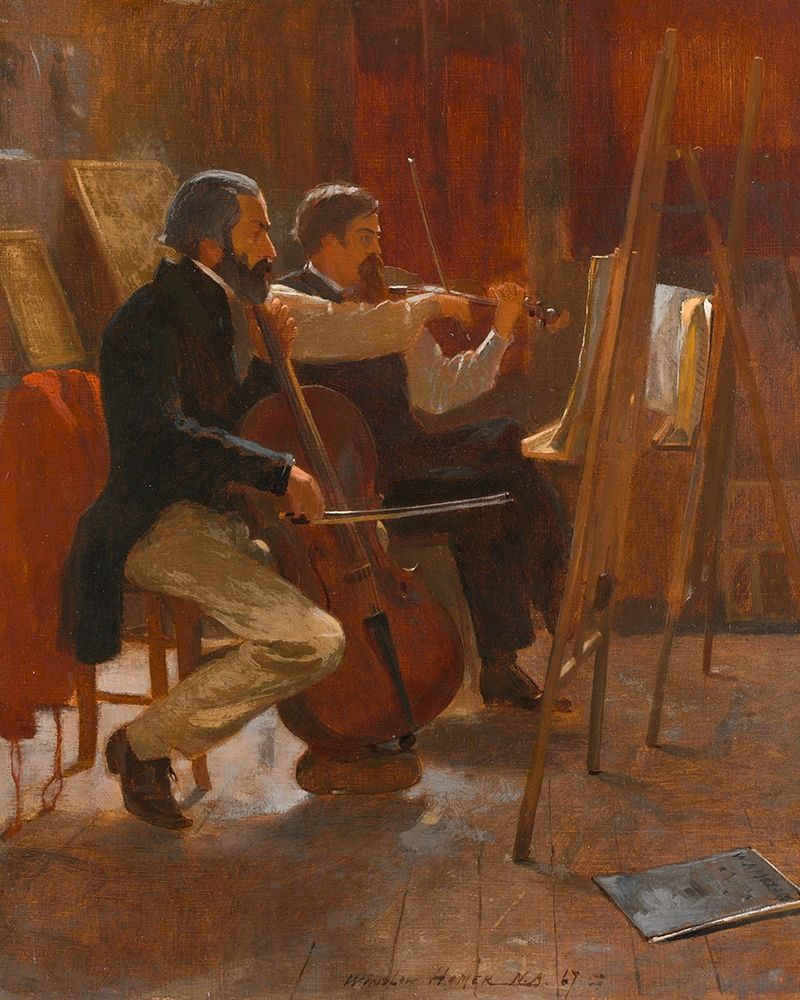 The Studio art print by Winslow Homer for $57.95 CAD
