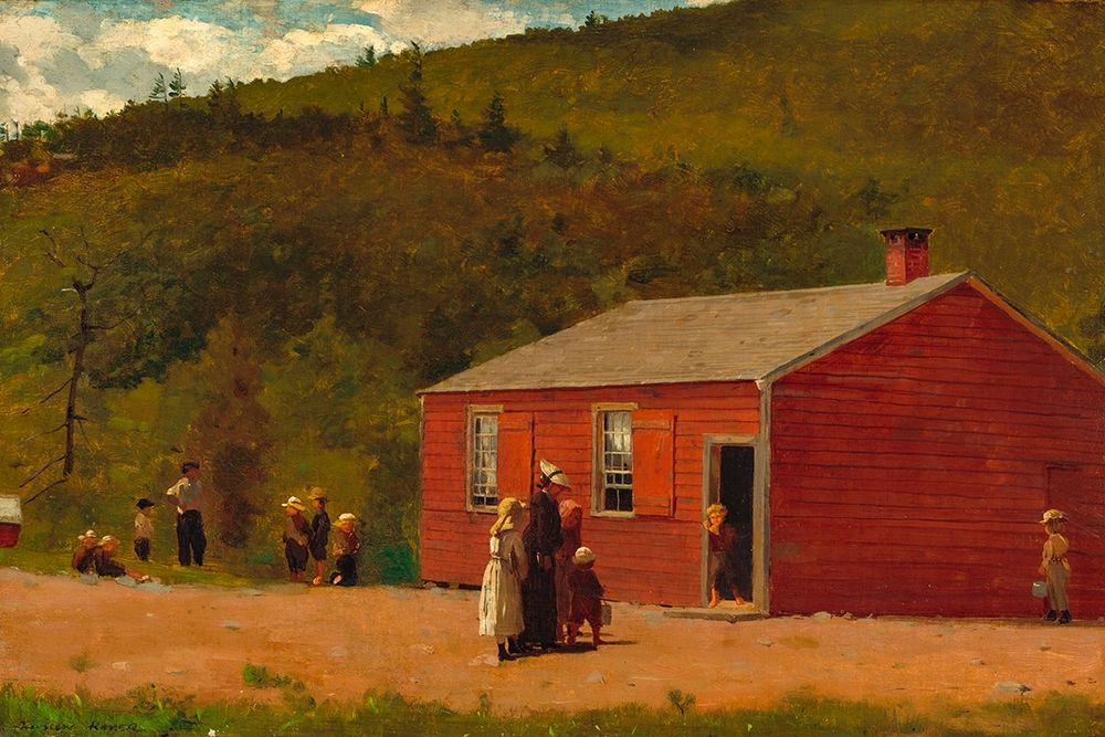 School Time art print by Winslow Homer for $57.95 CAD