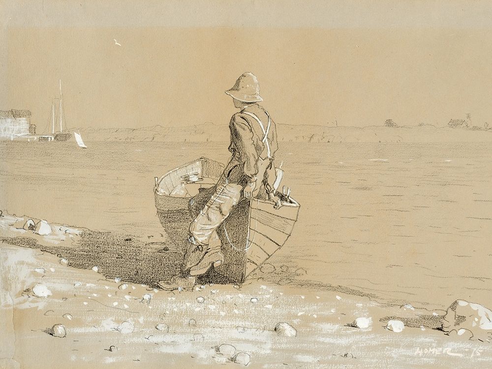 Looking Out art print by Winslow Homer for $57.95 CAD