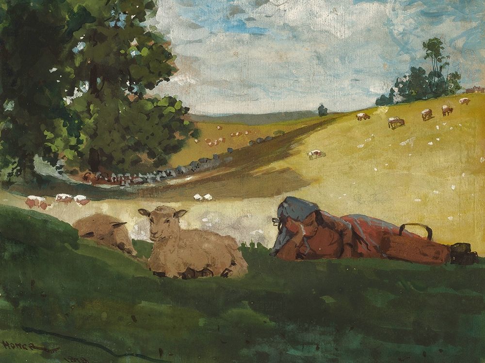 Warm Afternoon art print by Winslow Homer for $57.95 CAD