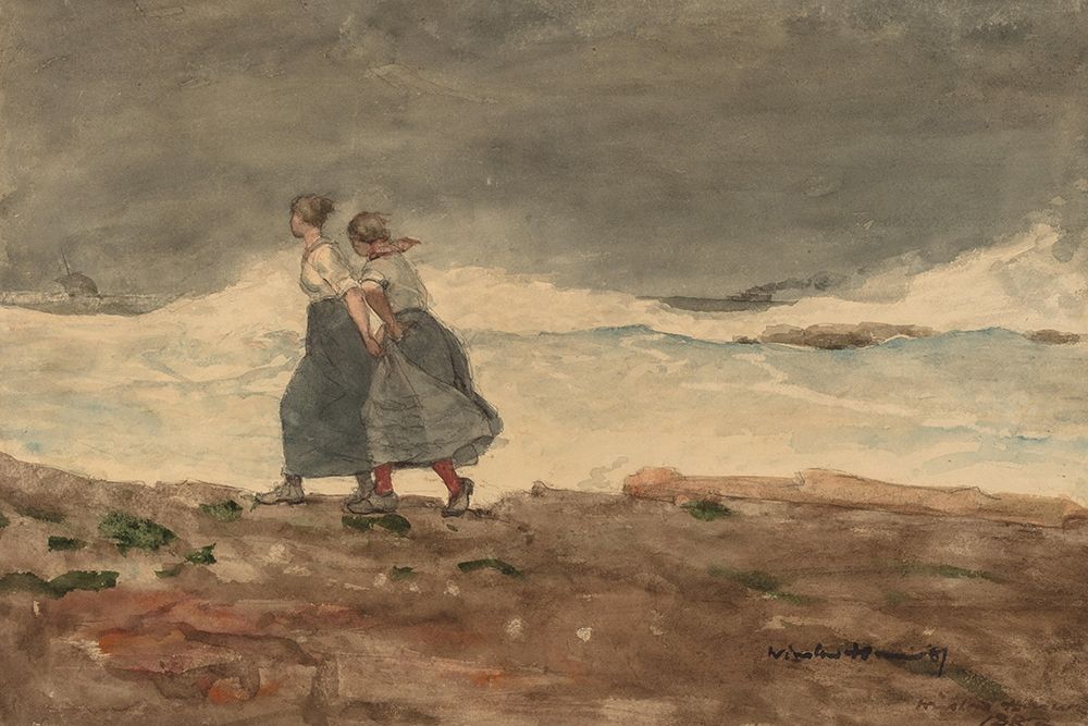 Danger art print by Winslow Homer for $57.95 CAD