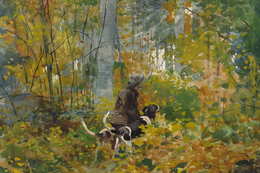 On the Trail art print by Winslow Homer for $57.95 CAD
