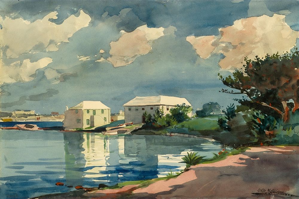 Salt Kettle, Bermuda art print by Winslow Homer for $57.95 CAD