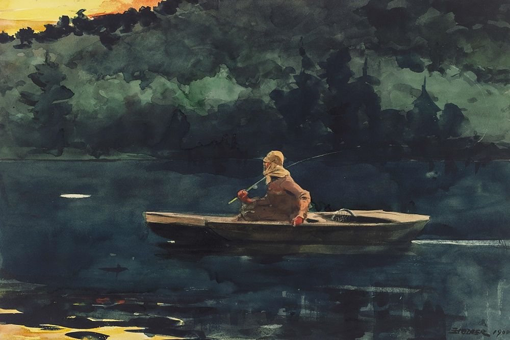 The Rise art print by Winslow Homer for $57.95 CAD