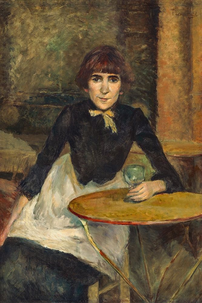 A la Bastille Jeanne Wenz art print by Henri de Toulouse-Lautrec for $57.95 CAD