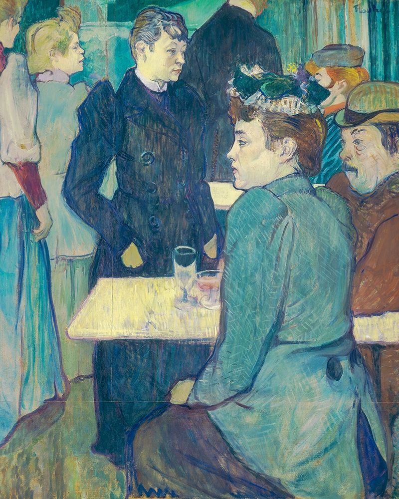 A Corner of the Moulin de la Galette art print by Henri de Toulouse-Lautrec for $57.95 CAD