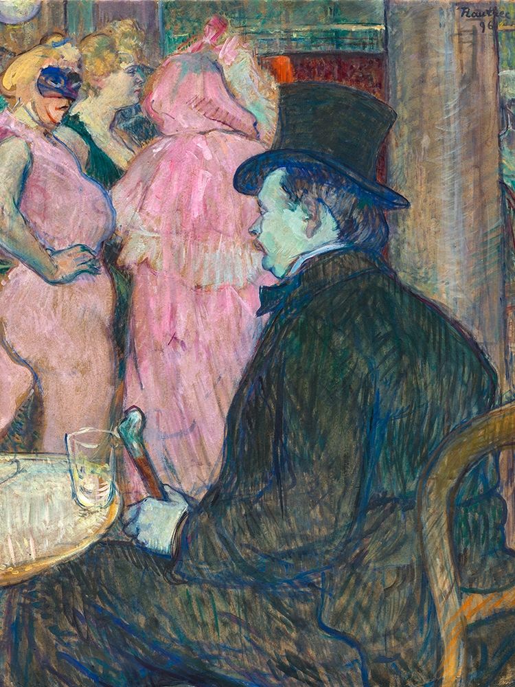Maxime Dethomas art print by Henri de Toulouse-Lautrec for $57.95 CAD