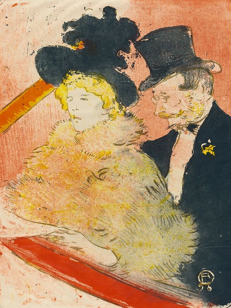 At the Concert art print by Henri de Toulouse-Lautrec for $57.95 CAD