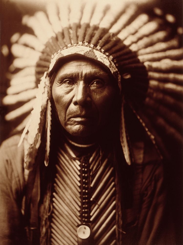Three Horses, ca. 1905 art print by Edward Curtis for $57.95 CAD