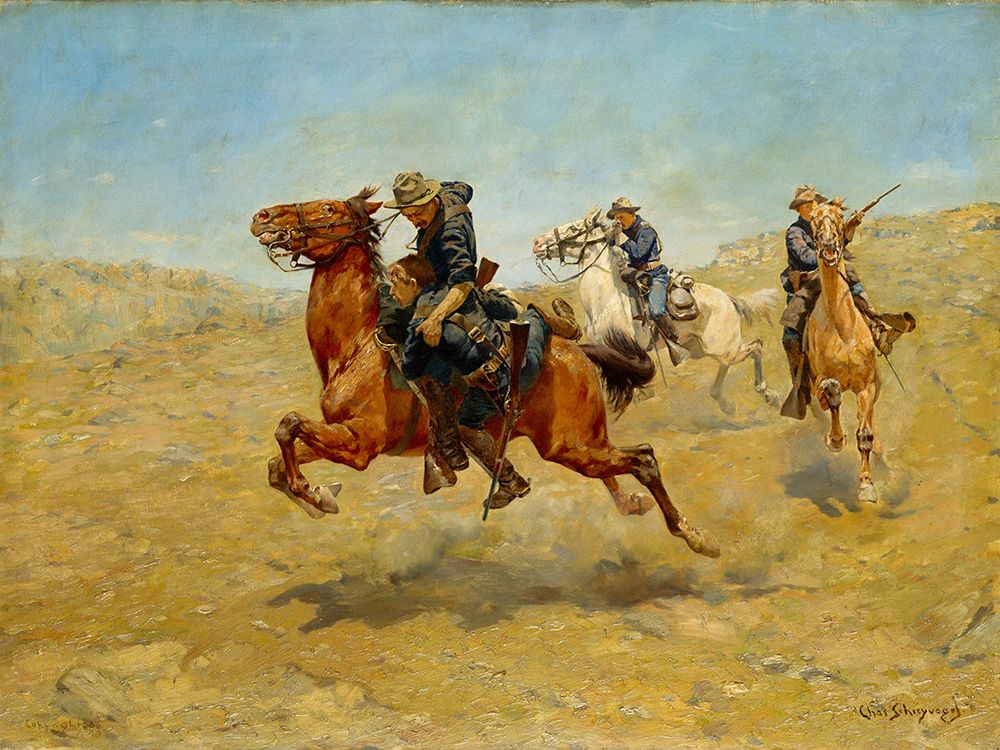 My Bunkie art print by Charles Schreyvogel for $57.95 CAD