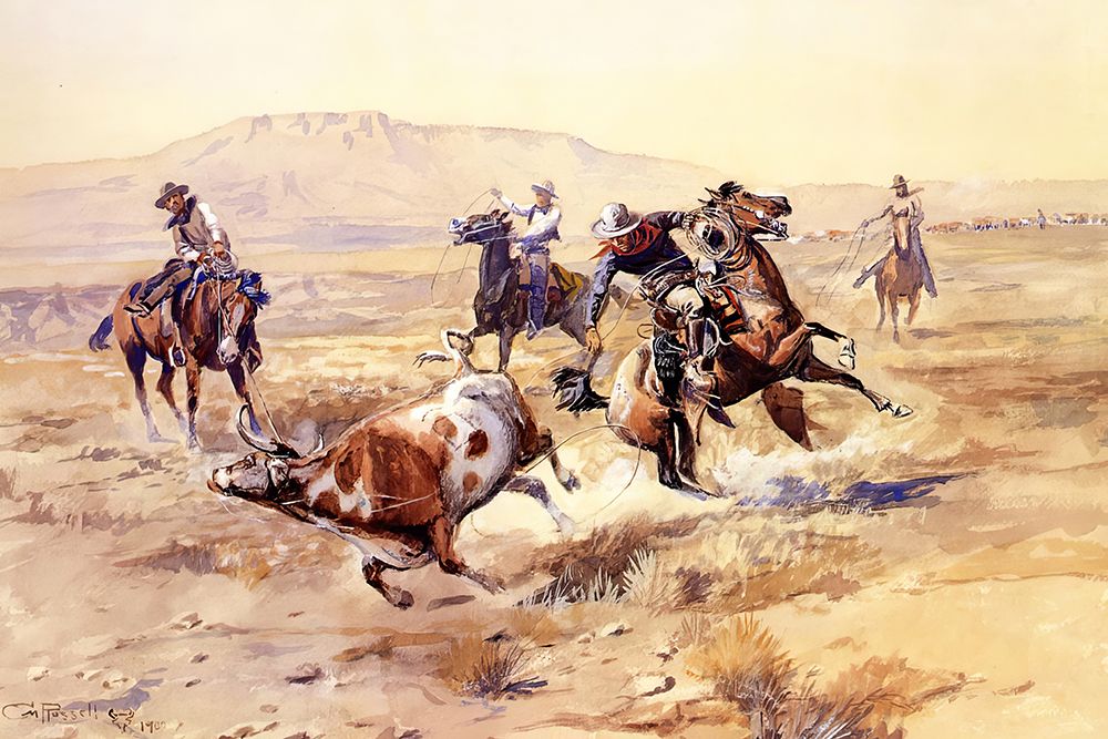 The Renegade art print by Charles Marion Russell for $57.95 CAD