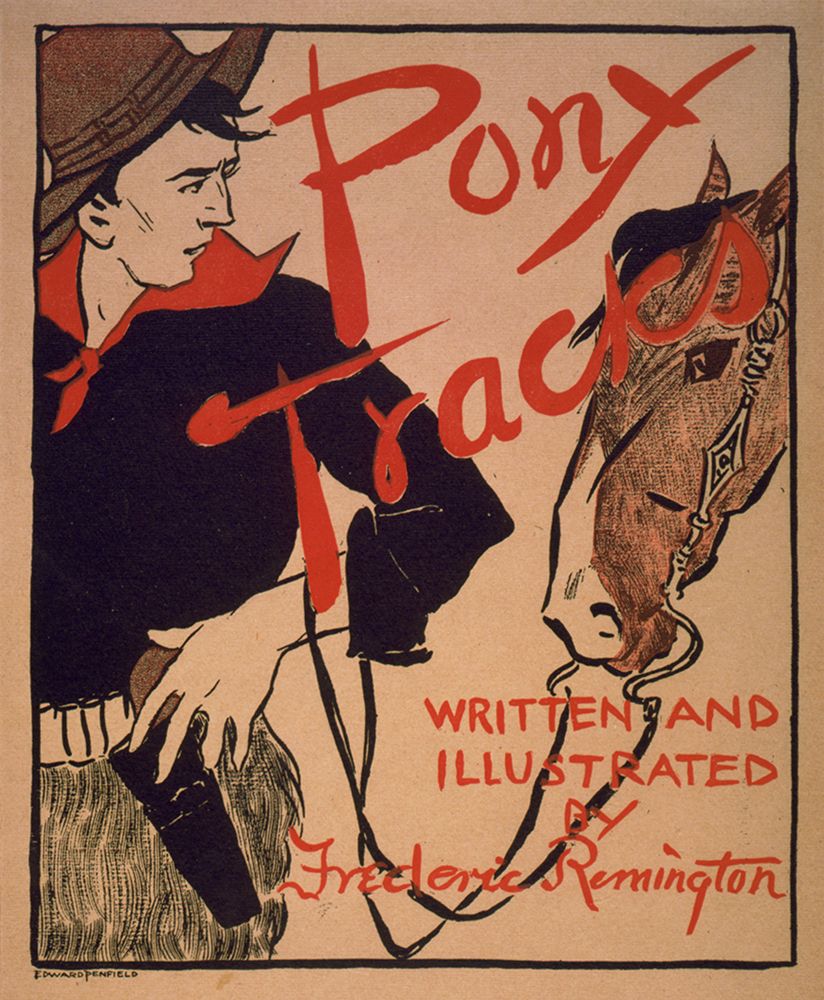 Pony tracks cover art print by Frederic Remington for $57.95 CAD