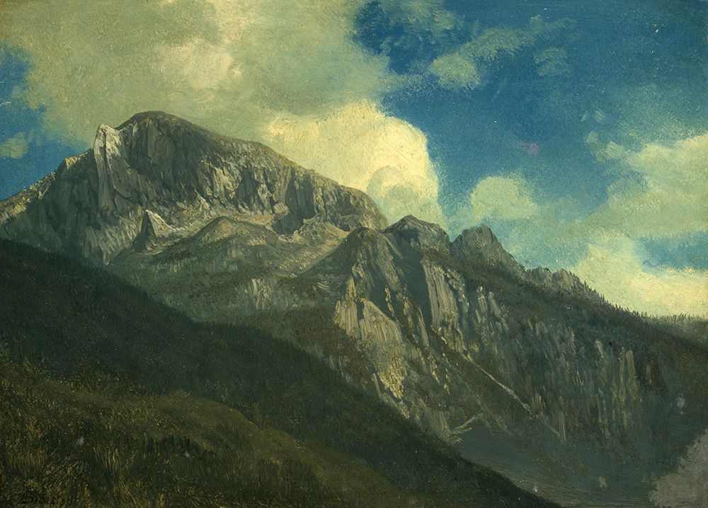 Mountains art print by Albert Bierstadt for $57.95 CAD
