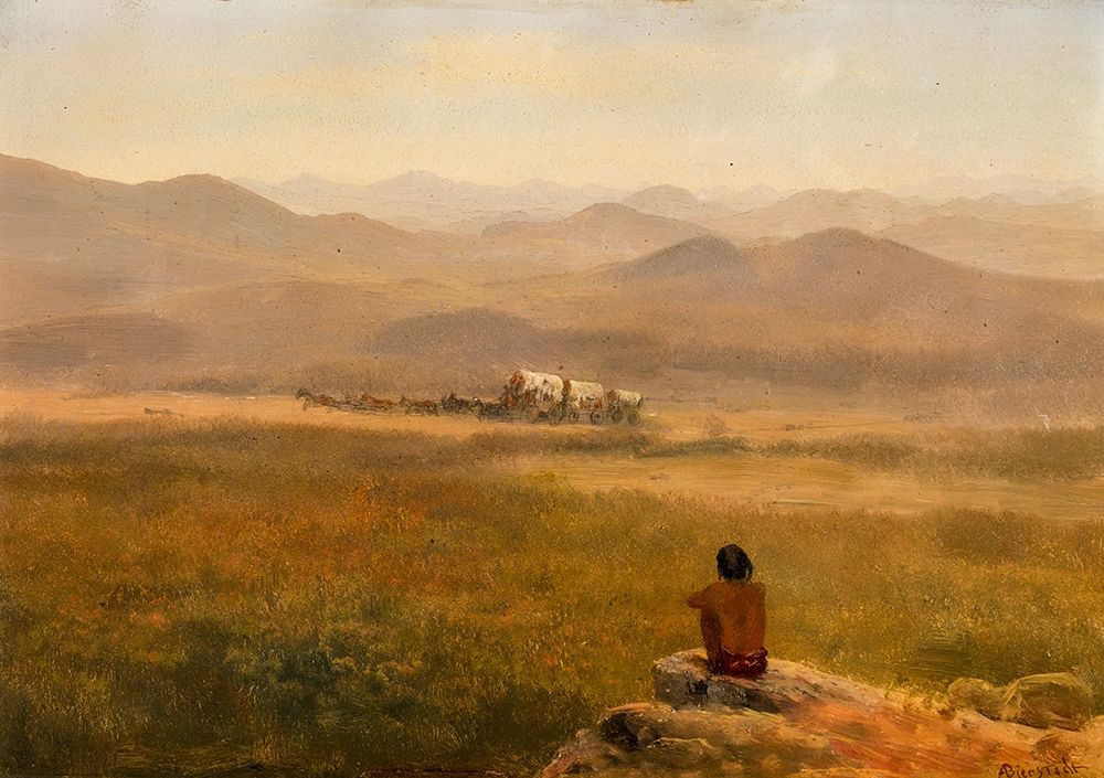 The Lookout art print by Albert Bierstadt for $57.95 CAD
