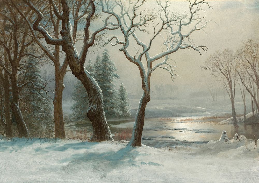 Winter in Yosemite art print by Albert Bierstadt for $57.95 CAD