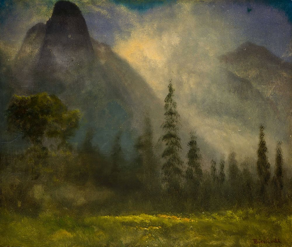 Yosemite Valley art print by Albert Bierstadt for $57.95 CAD