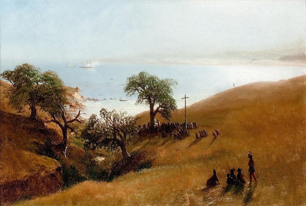 Monterey, California art print by Albert Bierstadt for $57.95 CAD